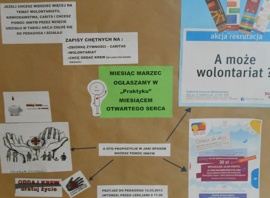 Miesiąc otwartego serca w PRAKTYKU