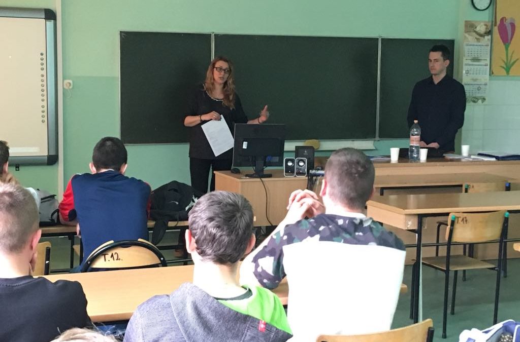 Lekcja z doradztwa zawodowego dla trzecioklasistów